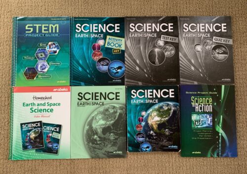 Abeka 8th Grade Science Earth and Space Student and Teacher Books