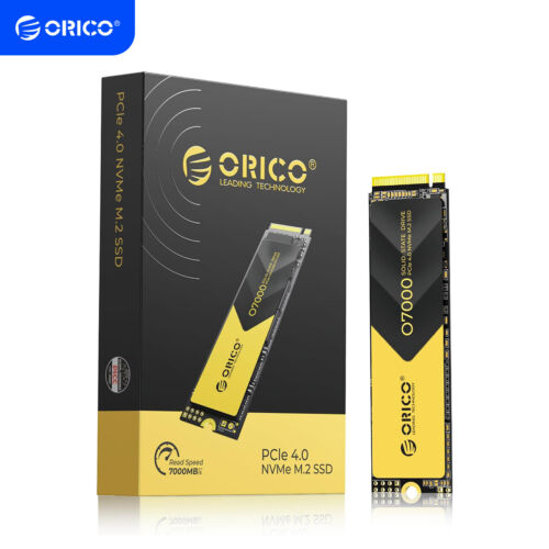 ORICO O7000 PCIe 4.0 M.2 NVMe SSD & Cooling Vest Design ideal fr Content Creator