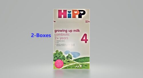 2-boxes*HiPP Organic Combiotic UK Version Growing Up Milk Stage 4 600g