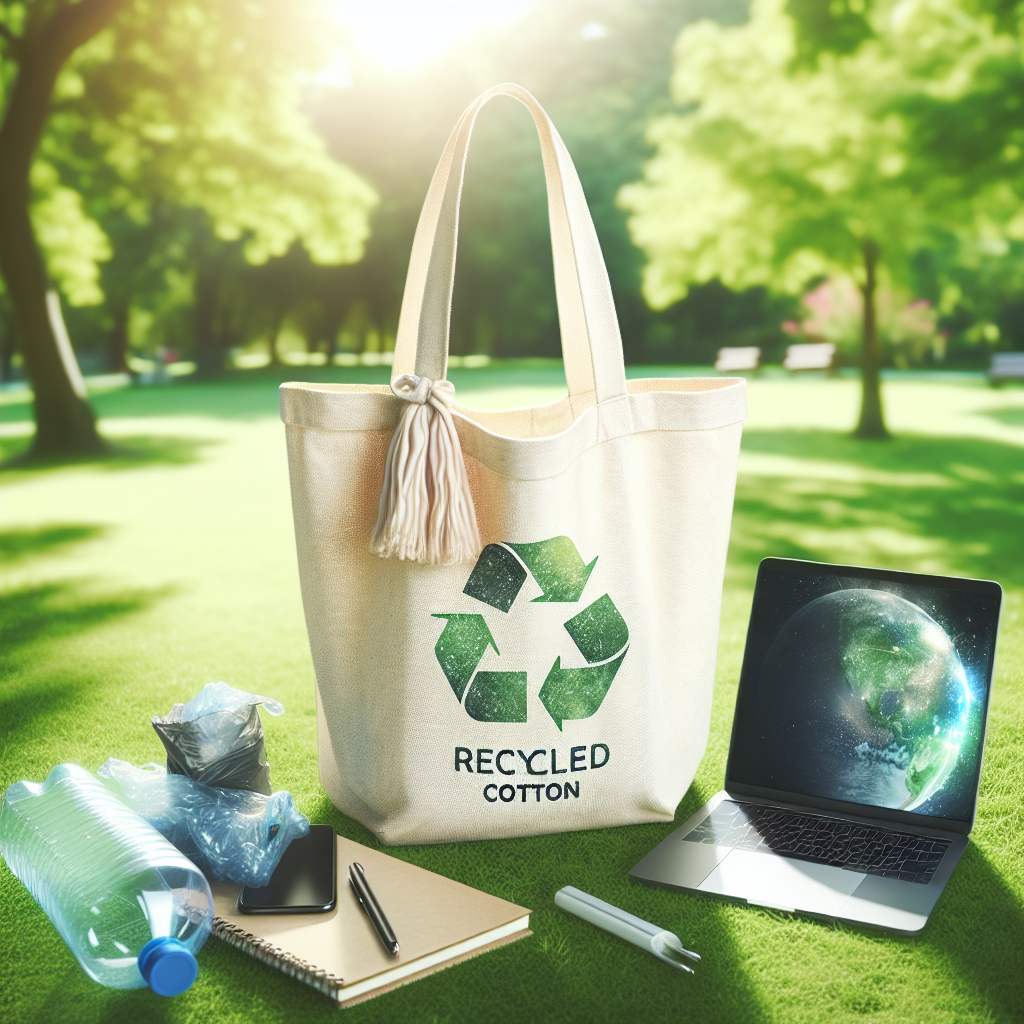 Say Goodbye to Plastic with the Salesforce Salesblazer Recycled Cotton Cinch Bag Tote