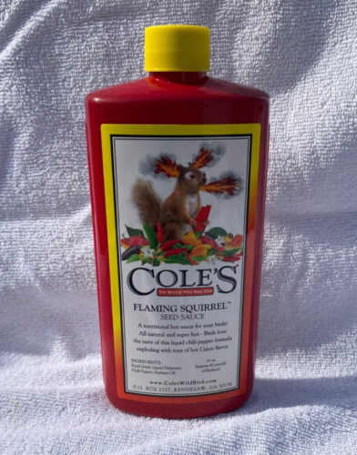 Cole’s FS16 Flaming Squirrel Seed Sauce 16-Ounce