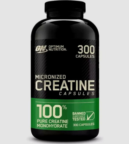 Optimum Nutrition 100% Pure Micronized Creatine Monohydrate 2500mg 300 Capsules