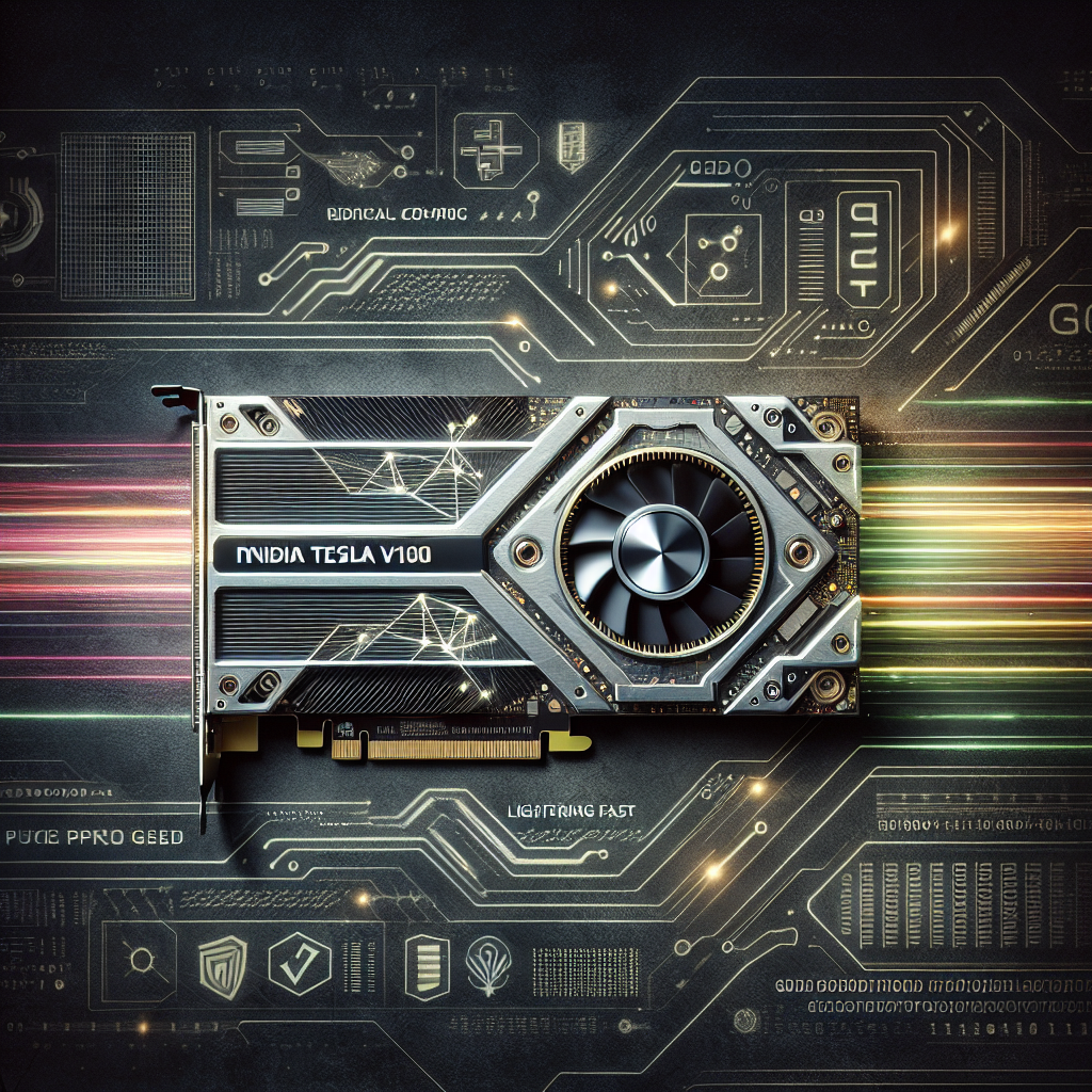 Elevating Performance and Efficiency with the Nvidia Tesla V100 GPU Accelerator Card: How Volta Architecture is Shaping the Future of Computing