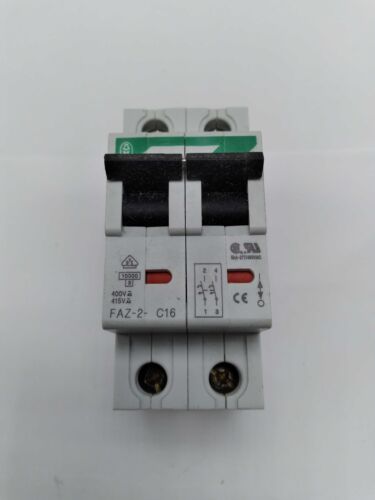 MOELLER FAZ-2-C16 CIRCUIT BREAKER TESTED