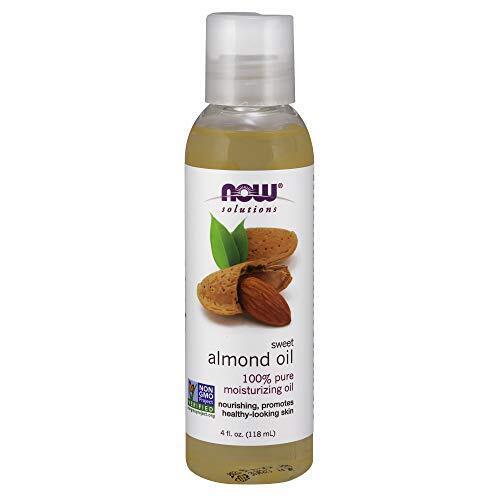 NOW Foods Solutions Sweet Almond Oil, 100% Pure Moisturizing Oil, 16 oz.