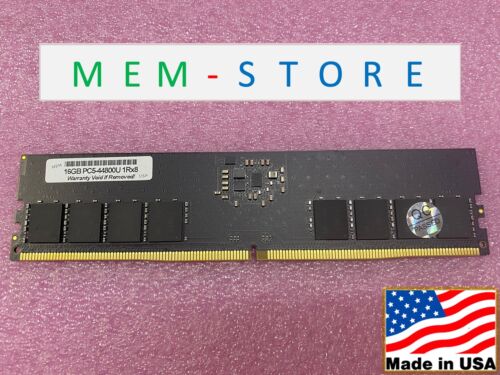 16GB RAM DDR5-5600MHz UDIMM non-ECC KCP556US8-16 Compatible Replacement Memory