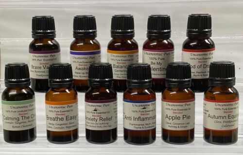 100% Pure Essential Oil Blends  made with pure essential oils 15mL