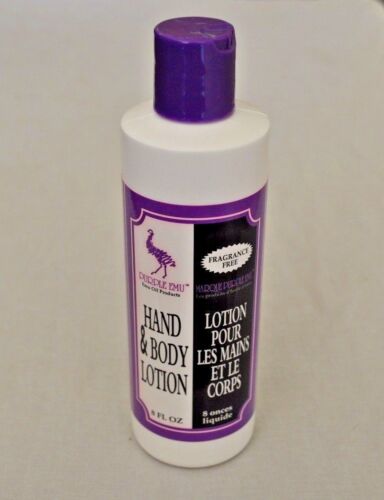 PURPLE EMU HAND AND BODY LOTION WITH EMU OIL FRAGRANCE FREE