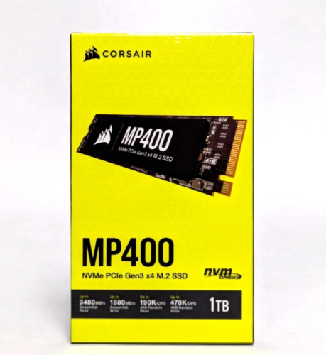 Corsair  CSSD-F1000GBMP400 MP400 NVMe PCle Gen3 x4 M.2 SSD 1TB