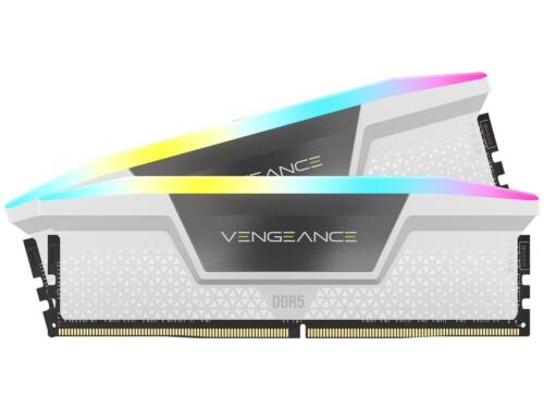 CORSAIR Vengeance RGB 32GB (2 x 16GB) 288-Pin PC RAM DDR5 6000 (PC5 48000) Deskt