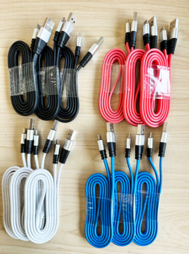 3X Heavy Duty Micro USB Fast Charger Data Cable Cord For Samsung Android HTC LG