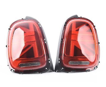 Full LED Tail lights For Mini Cooper F55 F56 F57 2014-2023 Union Jack Rear Lamps