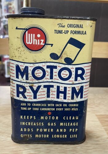 Vintage Whiz Motor Rhythm 16 Ounce Oil Can