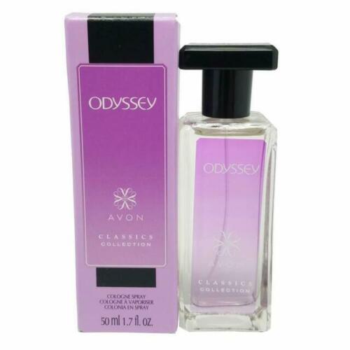 AVON ODYSSEY CLASSICS  COLOGNE SPRAY 1.7 OZ + PERFUMED SKIN SOFTENER 5 OZ