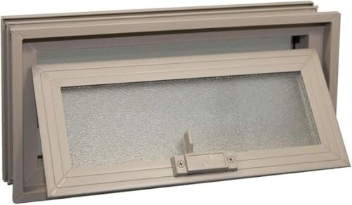 Crawl Space Vent Foundation Opening Bathroom, Basement 16″W x 8″H Color Clay