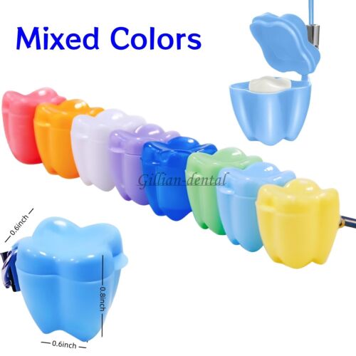 Dental Baby Milk Teeth Storage Box Assorted Tooth Holder Gifts Plastic Boxes