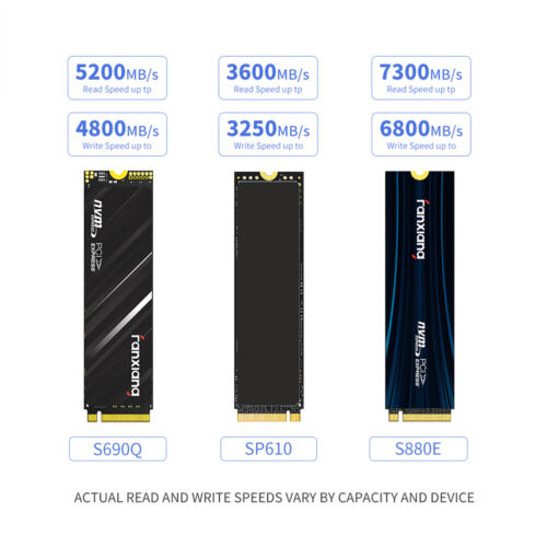 Fanxiang 1TB M.2 SSD NVMe PCIe Gen 4 Internal Solid State Drive For PS5 7300MB/s