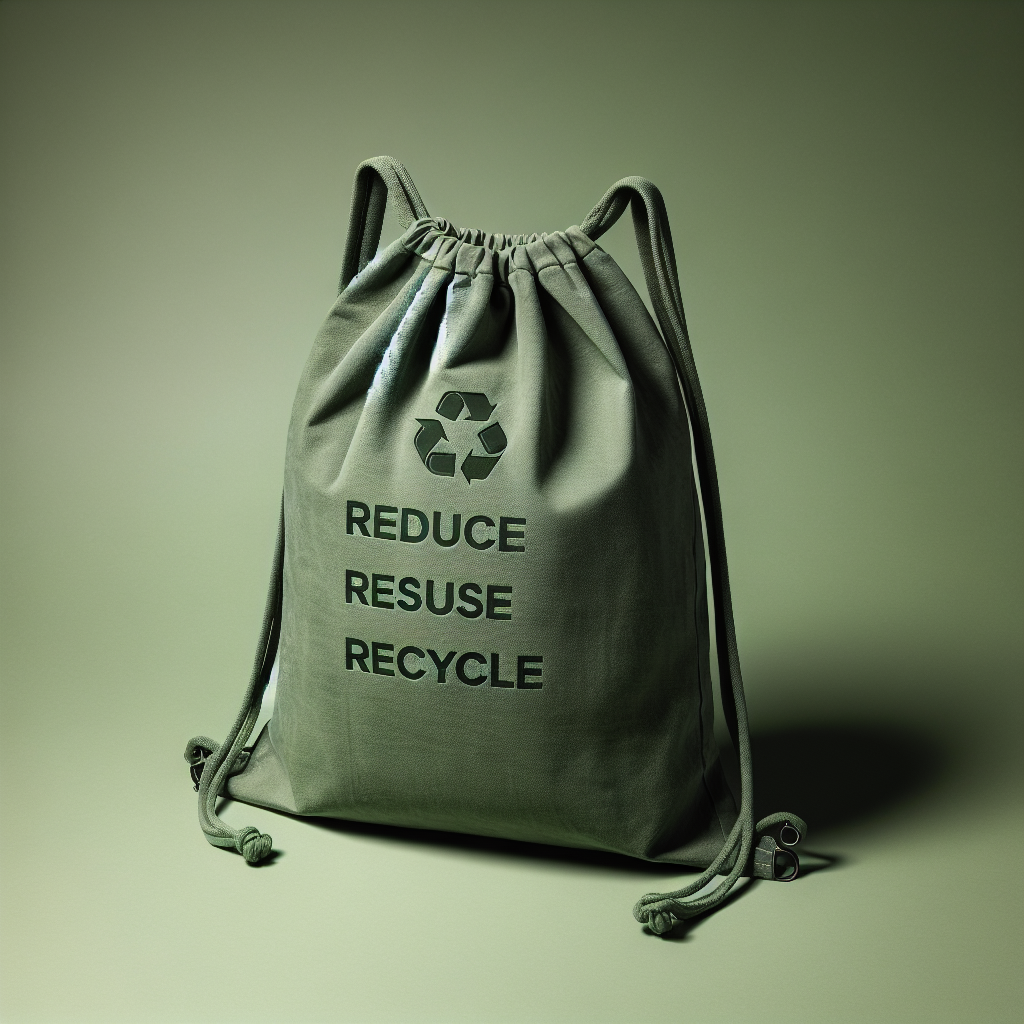 Reduce, Reuse, Recycle: The Benefits of the Salesforce Salesblazer Recycled Cotton Cinch Bag Backpack Tote