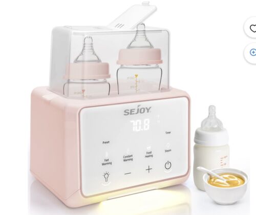 SEJOY Bottle Warmer for Baby Breastmilk Formula Milk Warmer Baby Food Heating