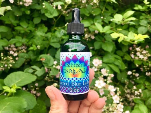 2oz Egyptian Blue Lotus Tincture Lily Nymphaea Caerulea Vegetable Glycerin Based