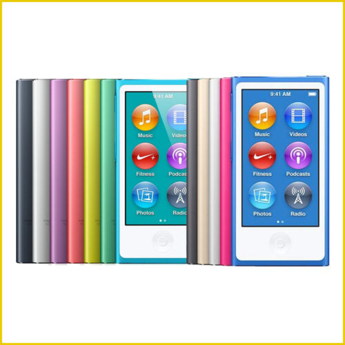 Apple iPod Nano 7th, 8th Generation 16GB (Choose Model) – New Battery Installed