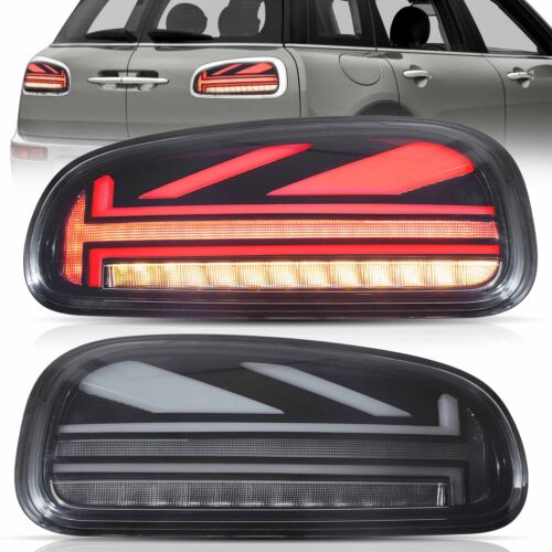 VLAND Smoked FULL LED Tail Lights For BMW Mini Cooper Clubman F54 N 2015-2023