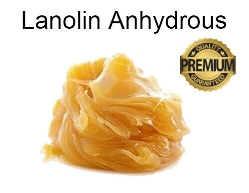 Lanolin Anhydrous – 100% Pure Ultra Refined Organic Butter Nipple Cream Wool Wax