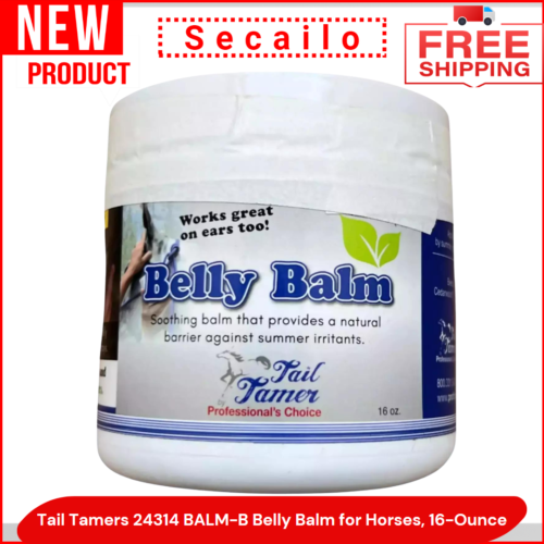 Tail Tamers 24314 BALM-B Belly Balm for Horses, 16-Ounce