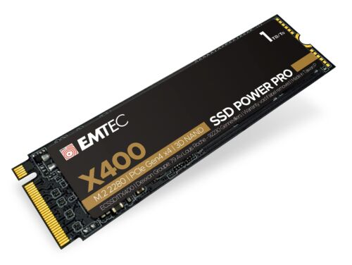 Emtec 1TB X400 Power Pro M.2 2280 PCIe Gen 4.0 x4 Internal Solid State Drive (SS