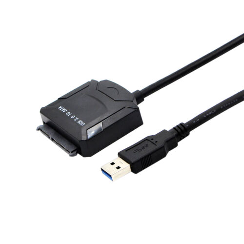 USB 3.0 to 2.5″ SATA Universal Hard Drive Adapter Cable/UASP SATA to USB3.0 Blk