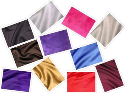 SHANTUNG SATIN FAUX SILK DUPIONI 60″ WIDE FABRIC  BY THE YARD