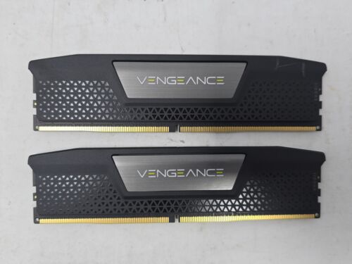 CORSAIR – VENGEANCE 32GB (2x16GB) DDR5 6000MHz C36 UDIMM Desktop Memory – Black