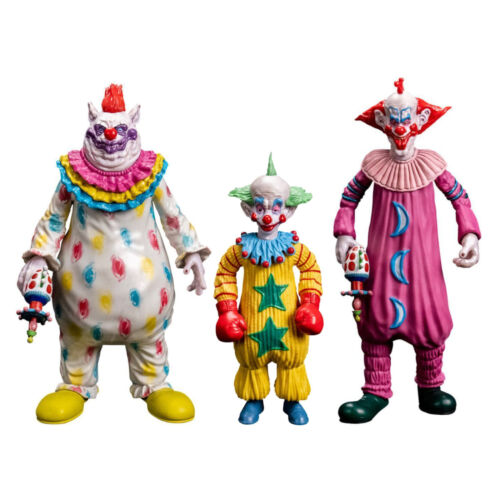 SCREAM GREATS – KILLER KLOWNS FROM OUTER SPACE – Fatso, Slim, and Shorty Figures