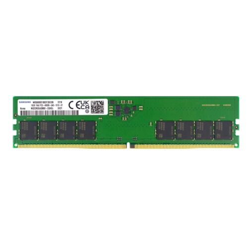 Samsung DDR5 16GB 4800MHz PC5-38400 288-Pins 1RX8 1.1V  UDIMM Desktop Memory Ram