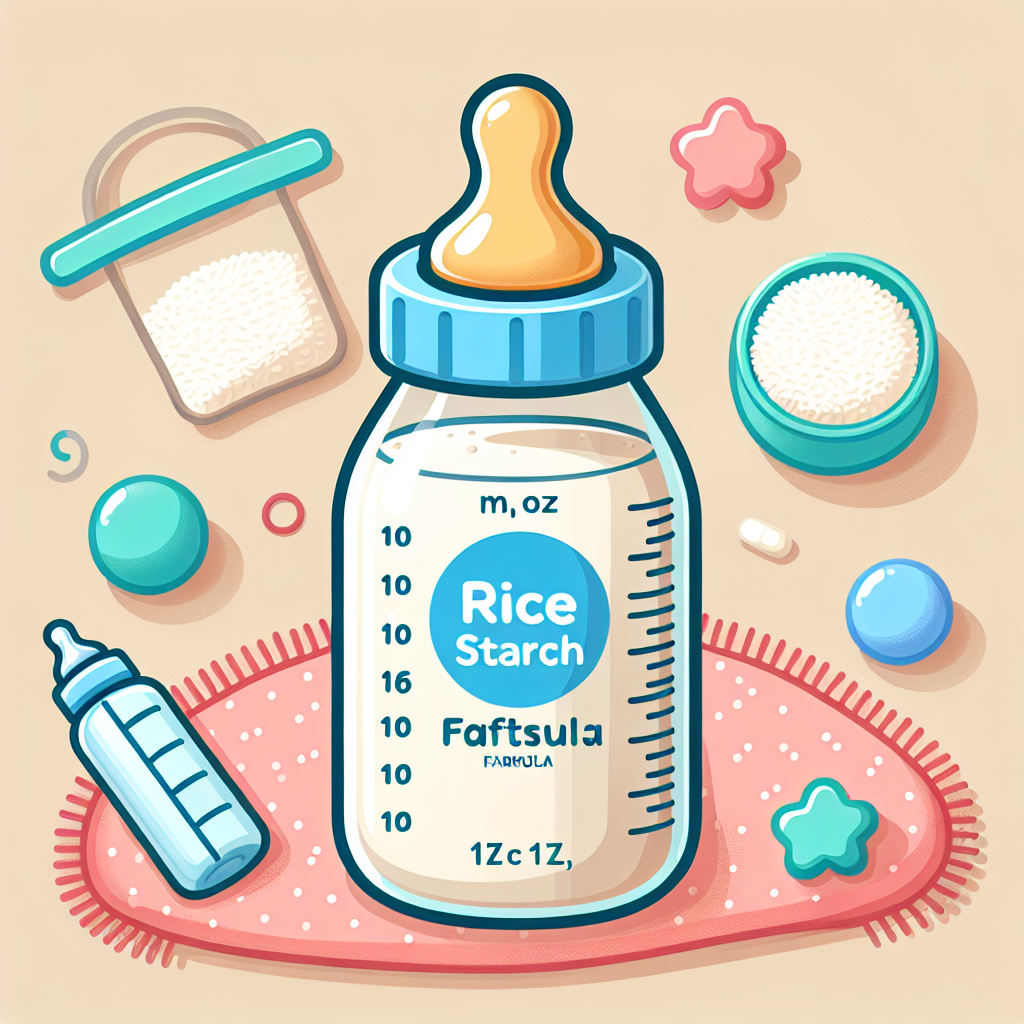 Tips for Using Added Rice Starch Formula to Manage Reflux and Spit-Up in Babies