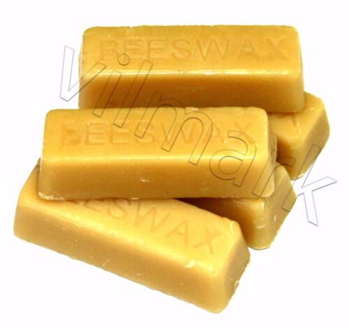 Beeswax 5 oz Filtered 100% Pure Yellow Premium Bees Wax Cosmetic Grade A 5 bars