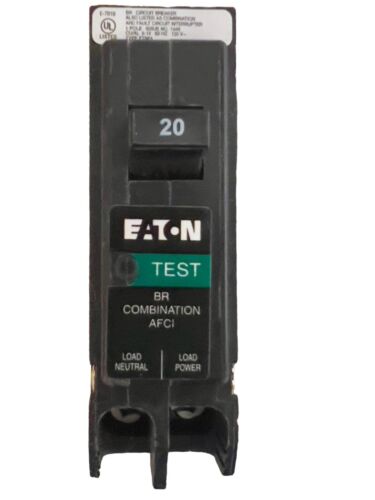 Eaton BRP120AF 20A BR Combination Arc Fault Circuit Breaker