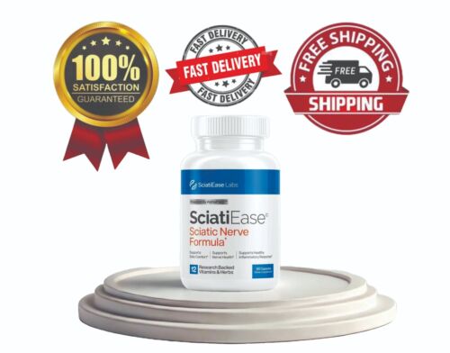 *NEW ARRIVAL* SciatiEase Lab Sciati Ease Sciatic Nerve Formula 120 Capsules