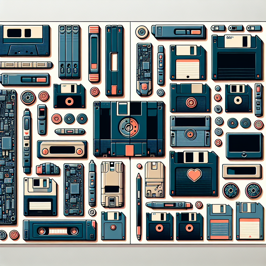 From the Past to the Present: Studio E Fabrics Data Point Retro Floppy Disks White