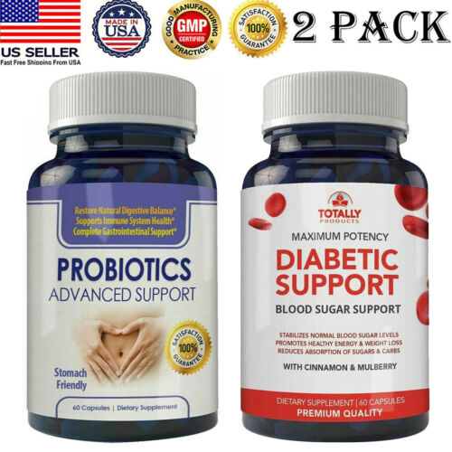 Probiotics Supplements Immune Health Blood Sugar Support Weight Loss Diet Pills