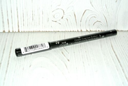 100% Pure Creamy Long Last Eyeliner BLACKEST Black Full size New Sealed Eye Line