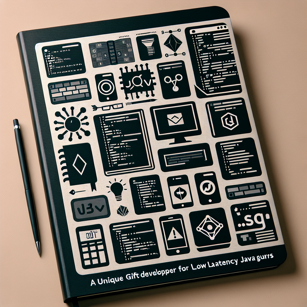 A Unique Gift for the Tech-Savvy Developer: A Custom Notebook for Low Latency Java Gurus