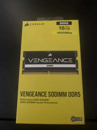 Corsair Vengeance 16 GB DDR5 4800 MHz Memory Module (CMSX16GX5M1A4800C40)