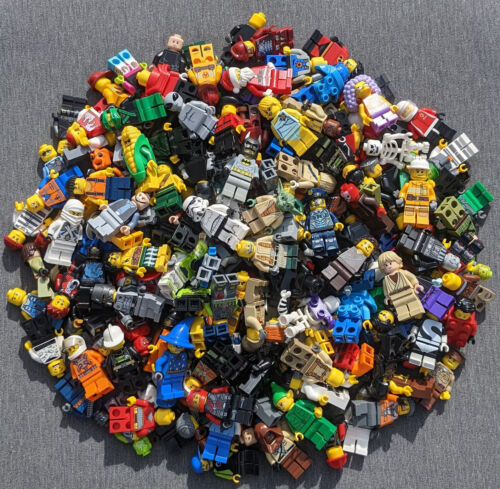 LEGO Minifigures 8, 10, 12 or 24 You Pick. Space, Marvel,  City Random Pick.