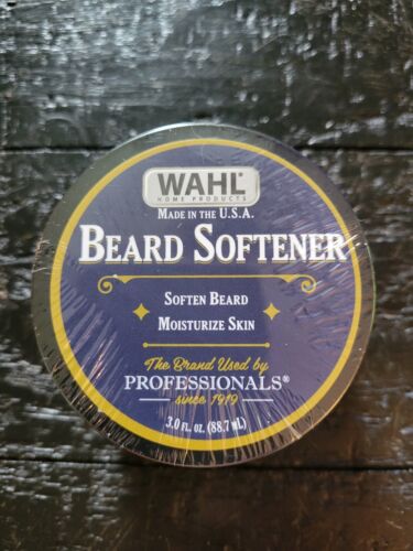 WAHL Beard Softener Moisturizes Skin And Softens Beard New UNSEALED