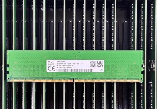 SK Hynix 16GB DDR5 5600MHz Desktop RAM UDIMM 1Rx8 PC5-5600B-UA0 HMCG78AGBUA084N