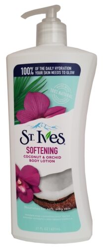 St. Ives Softening Body Lotion – 16 fl oz – Coconut Milk and Orchid Extract