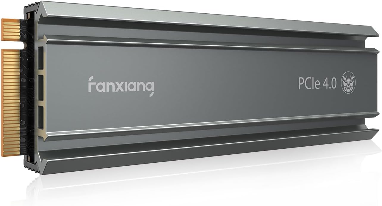 fanxiang S660 PCIe 4.0 500GB NVMe M.2 SSD for PS5 with Heatsink, Up to 5000MB/s, Suitable for PlayStation 5 Enthusiasts, Technology Enthusiasts, IT Professionals