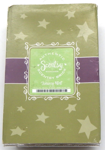 Scentsy New In Box Old Style Wax 16 Ounce Large Brick TAROCCO MINT RETIRED