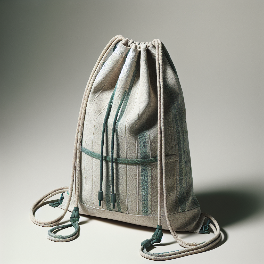 Sustainable Shopping Made Stylish: The Salesforce Salesblazer Recycled Cotton Cinch Bag Backpack Tote